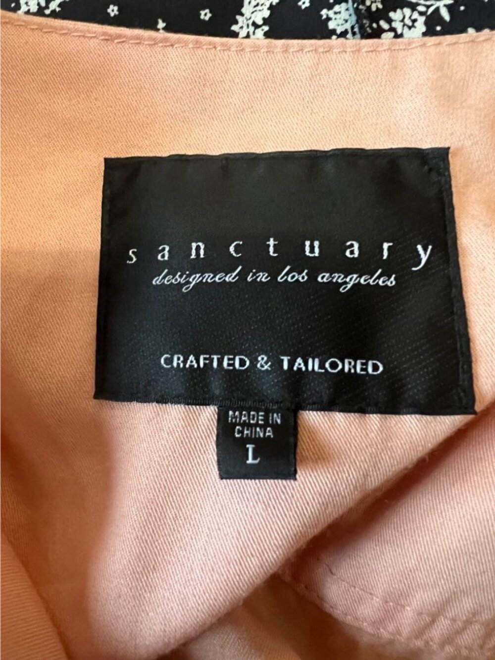 Sanctuary Moto Jacket Lyocell Pink Lightweight Asymmetrical Zip Up Lightweight L - Picture 4 of 7